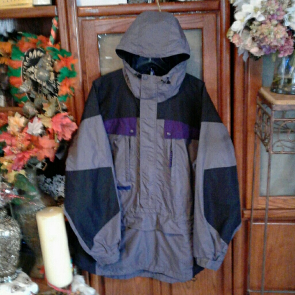COLUMBIA MEN'S PULLOVER NYLON JACKET