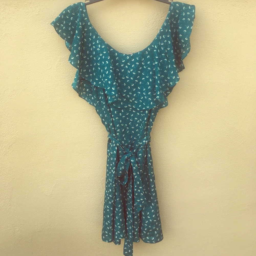 Teal dress