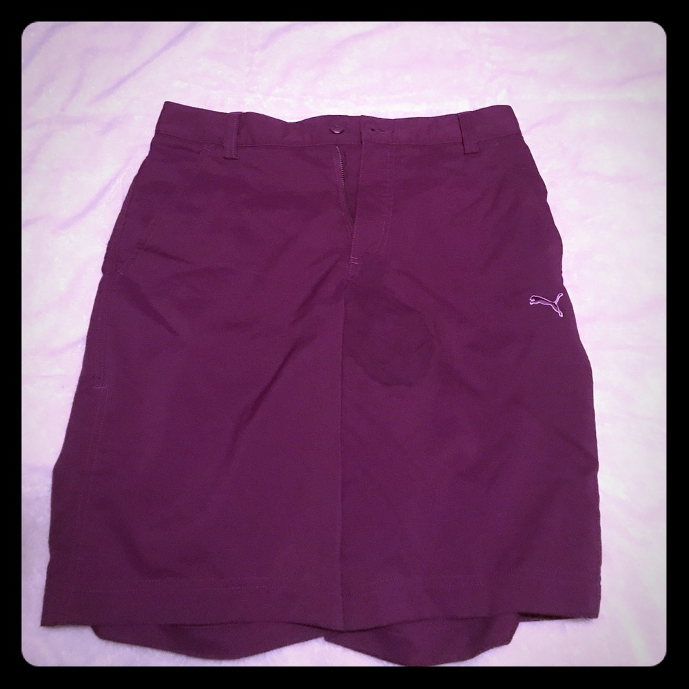 Purple Golf shorts