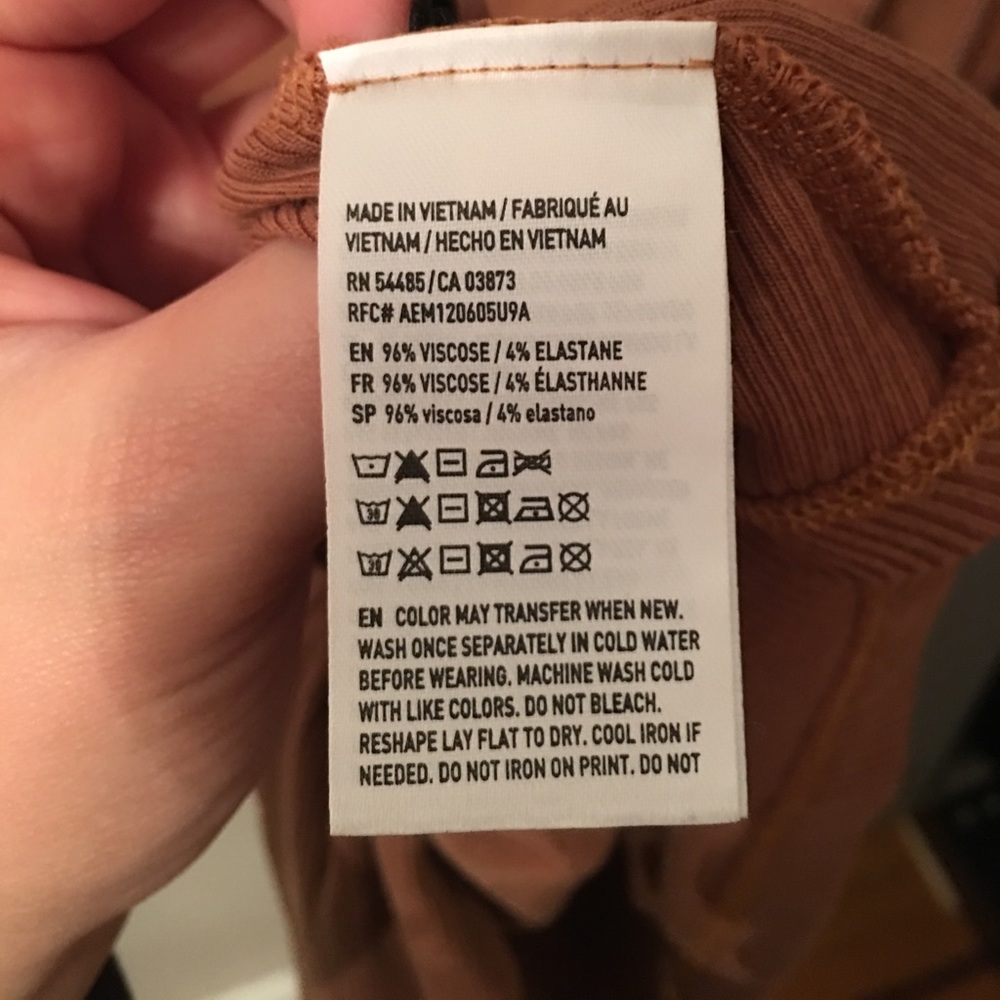 Soft & Sexy tan shirt! - Picture 5 of 5