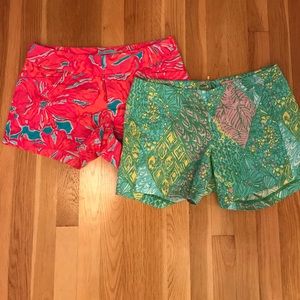 Bundle! Lily Pulitzer 4 & 6 short!