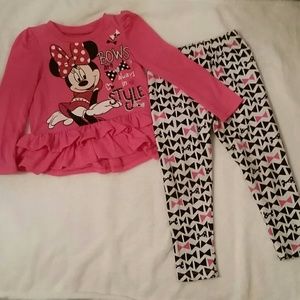 Minnie Mouse 2pc with bonus headband