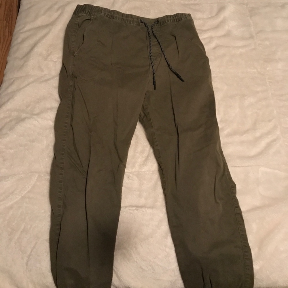 Green American Eagle pants