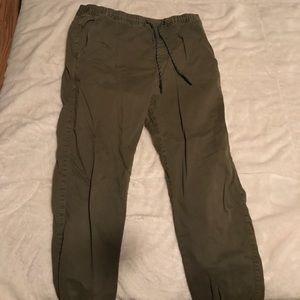 Green American Eagle pants