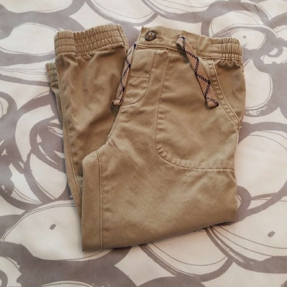 Boys Khaki Joggers