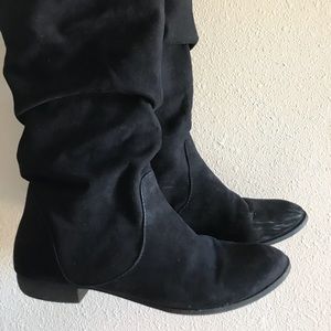 Black boots