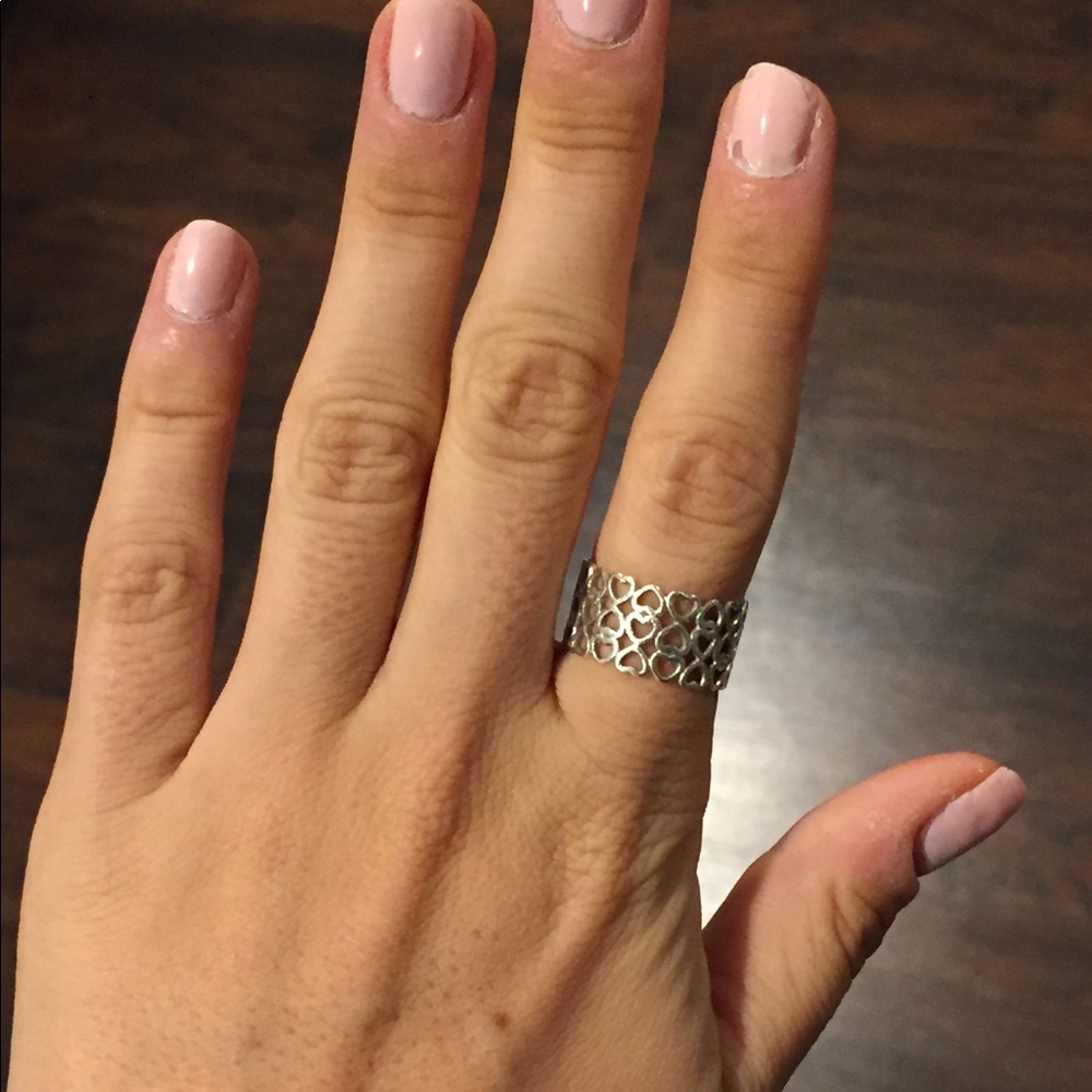 Tiffany & Co. 925 silver heart ring