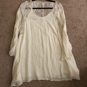 Size S Entro Cream Dress