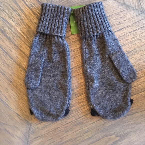 NWT Kate Spade Wise Owl mittens - Picture 3 of 4