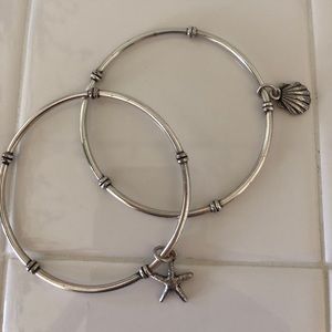 Brighton silver bracelet set