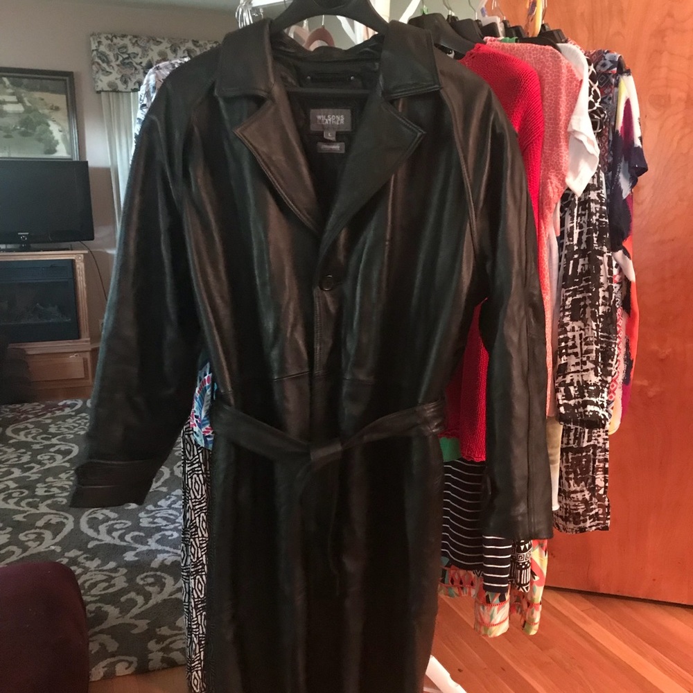 Men’s Leather Coat