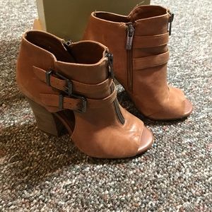 Jessica Simpson Peep-Toe Booties