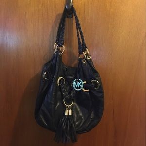 ✨Authentic Michael Kors✨Braided Tassle Tote