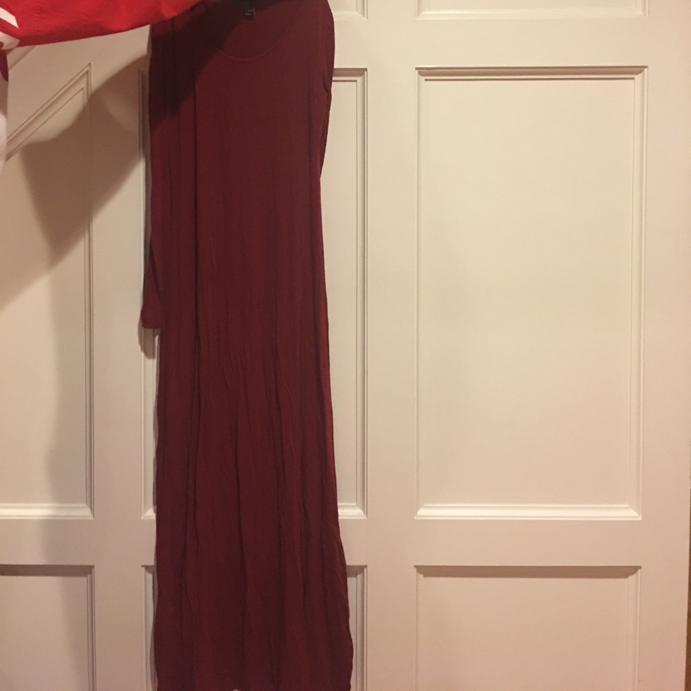Maroon dress