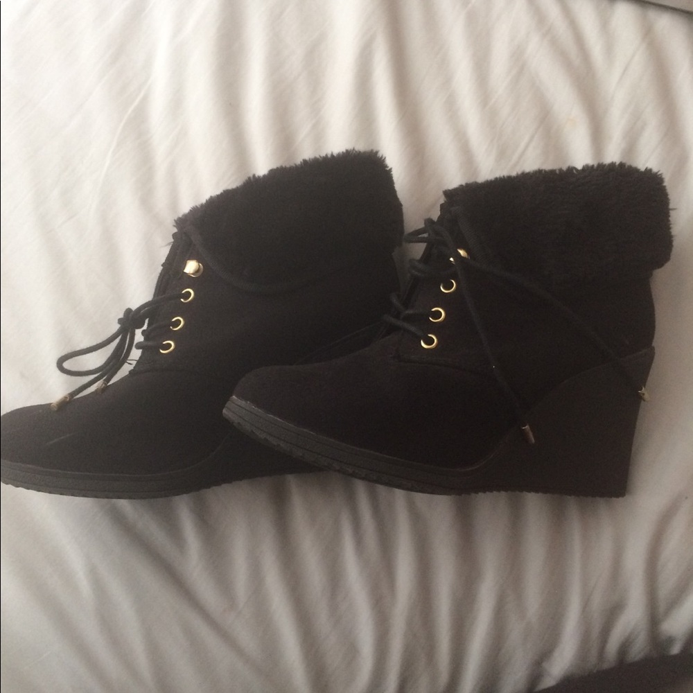 Black Boot Heels