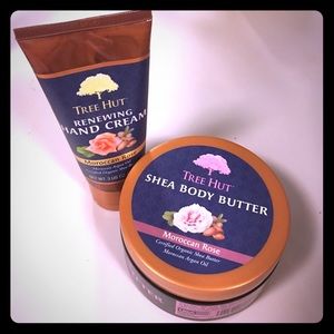 Tree Hut : Moroccan Rose Hand Cream & Body Butter