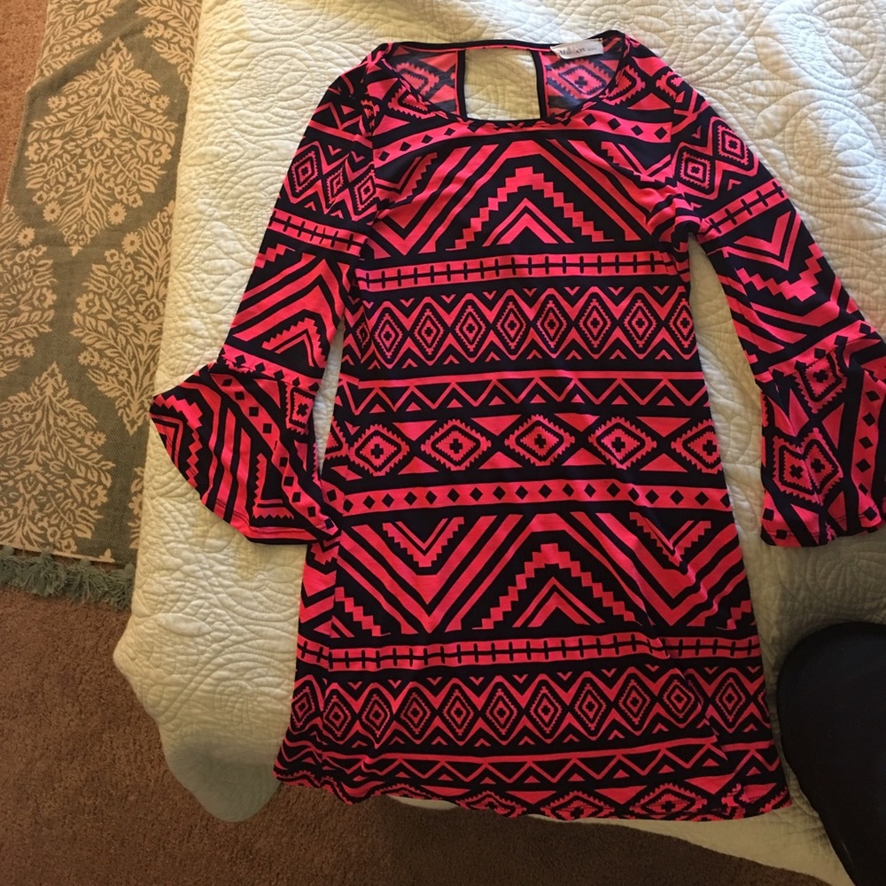 Tribal mini dress