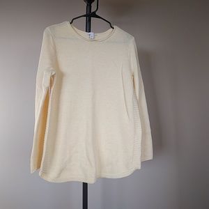 Pale yellow J. Jill sweater