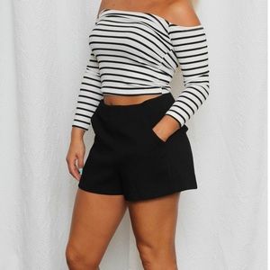 ✨LAST ONE✨Off Shoulder Stripe Top