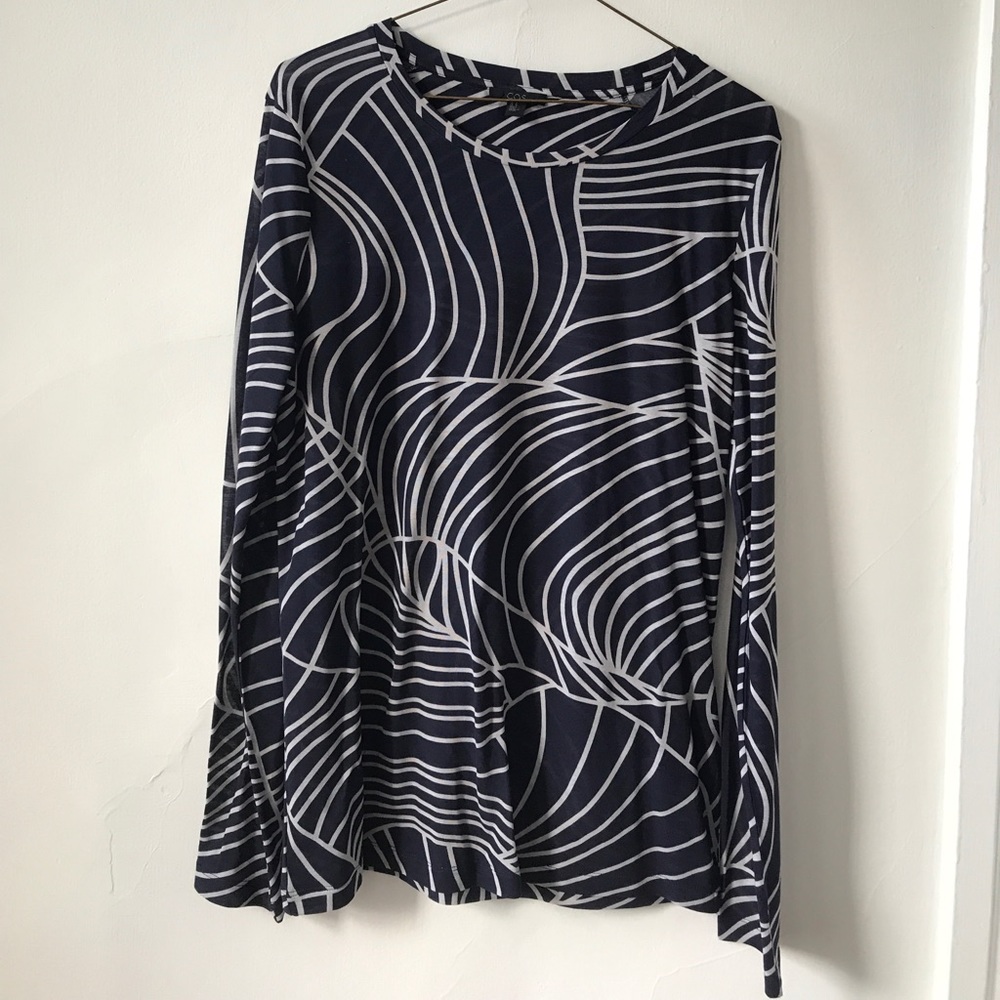Cos long sleeve blouse