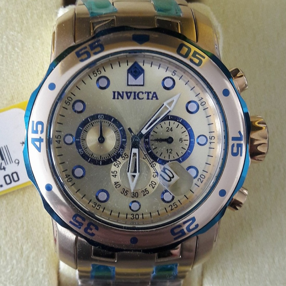 2016 Invicta Pro Scuba Diver 48mm champagne/gold