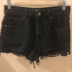 Topshop Mom Jean shorts