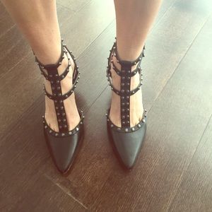 Sam Edelman Black 8.5 “Valentino” Heels