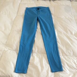 Blue Skinny Pants