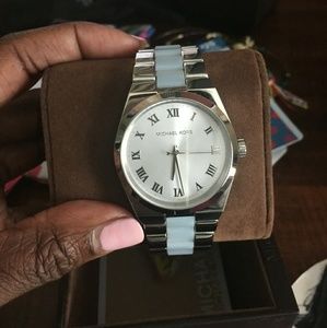 Authentic Silver Mk watch. Battery not working