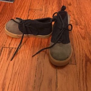 Toddler boys suede boots