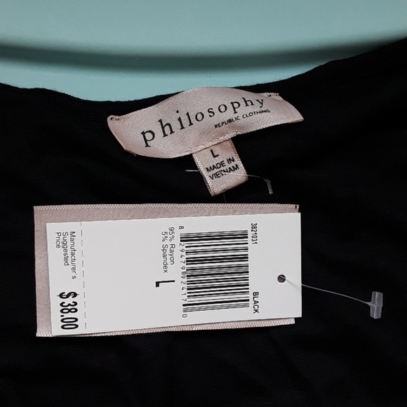 NWT Philosophy Sleeveless top - Picture 2 of 4
