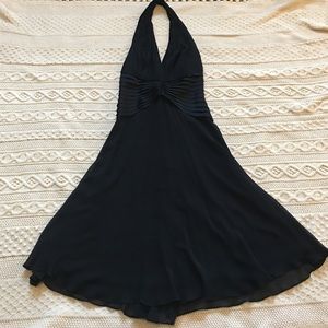 Black cocktail dress