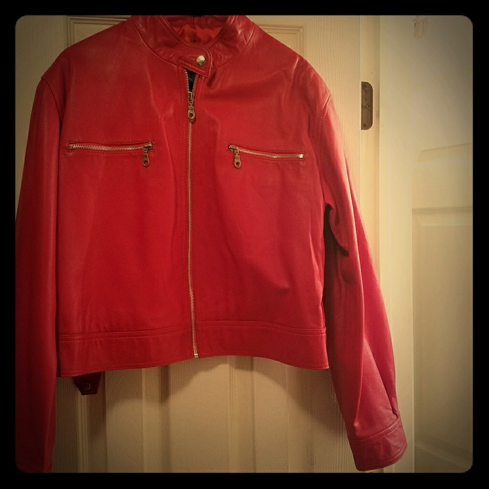 Red Leather Jacket