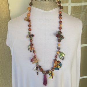 Unique handmade necklace NWOT