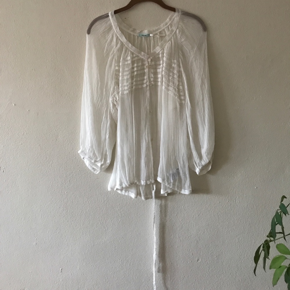 Ivory blouse