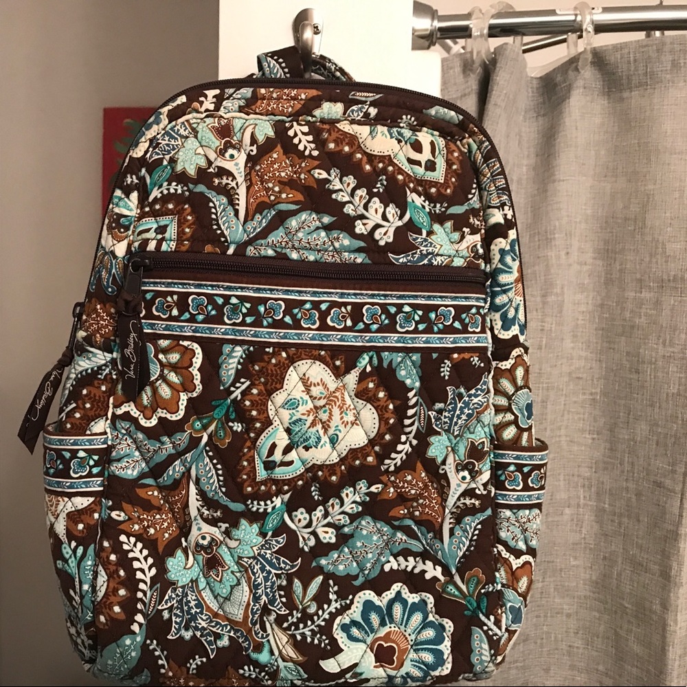 Vera Bradley Java Blue Mini Backpack