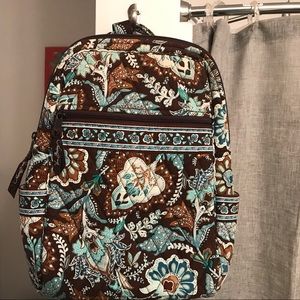 Vera Bradley Java Blue Mini Backpack