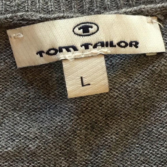 Studded 🇺🇸 USA flag - Gray Sweater - Picture 3 of 6