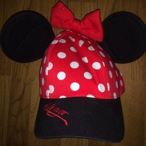 Minnie Mouse baseball hat