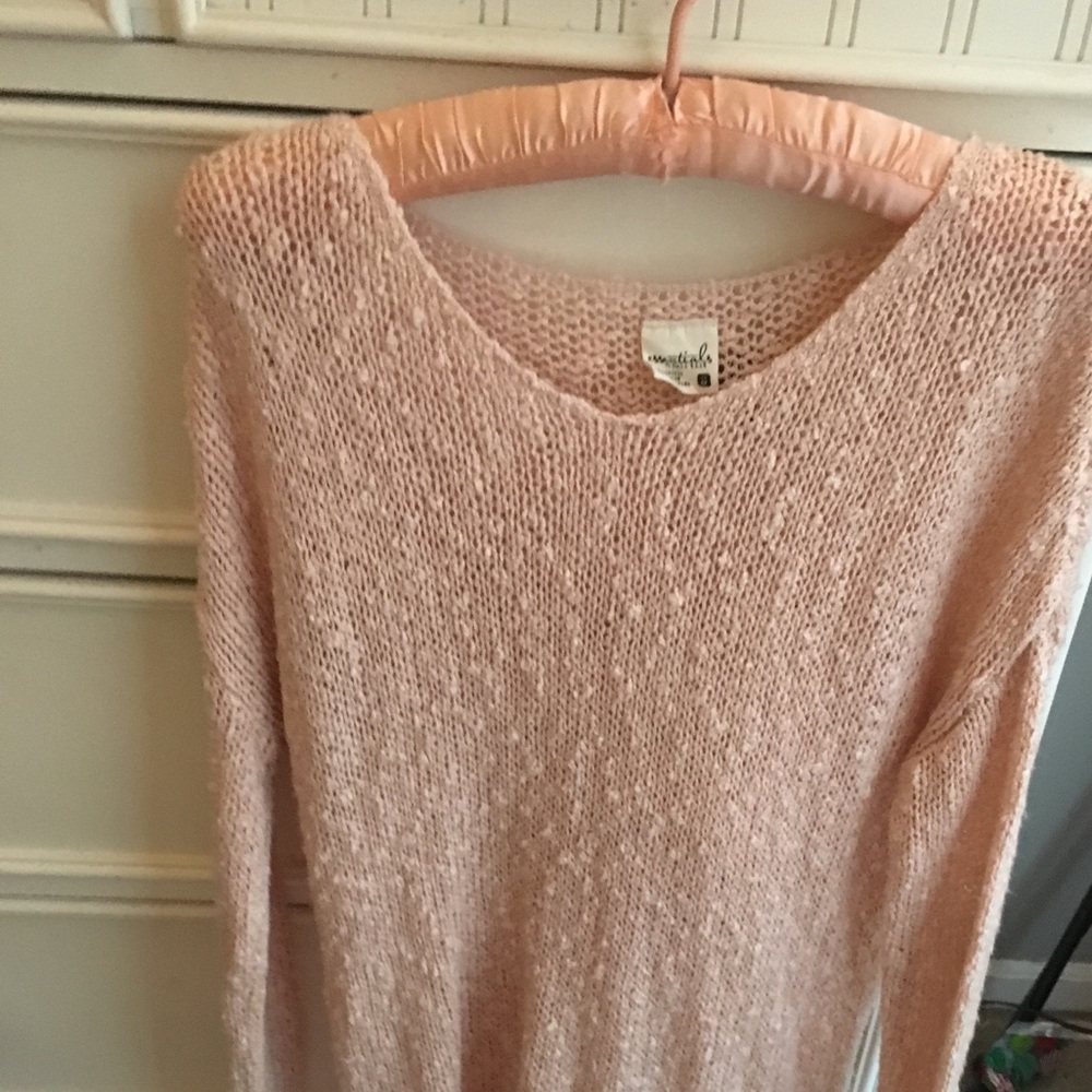 Pink sweater