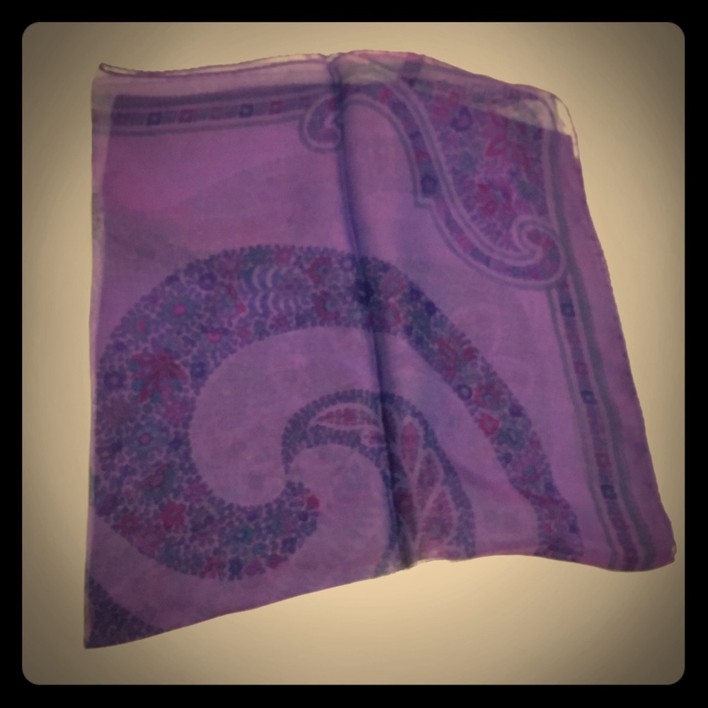 Marc Jacobs Pure Silk Square scarf - purple
