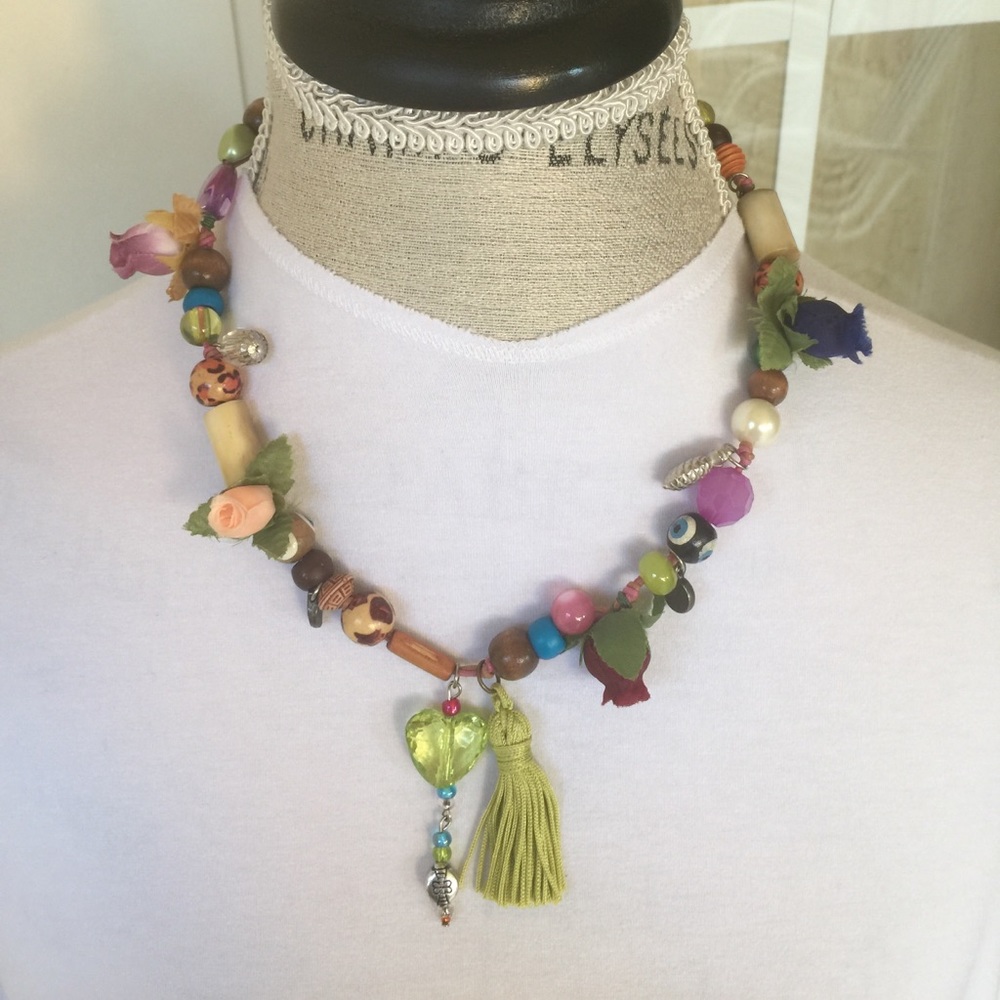 Handmade unique necklace NWOT