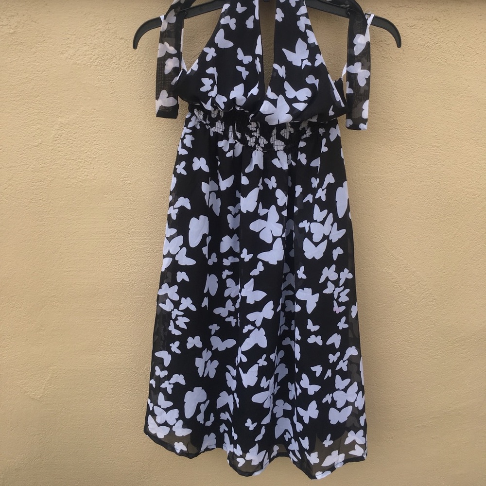 Halter top butterfly dress (Nicaragua)