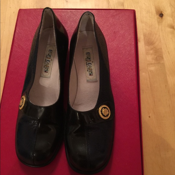 NEW ENZO CARISI Leather Shoes Size 10 Women main image 2