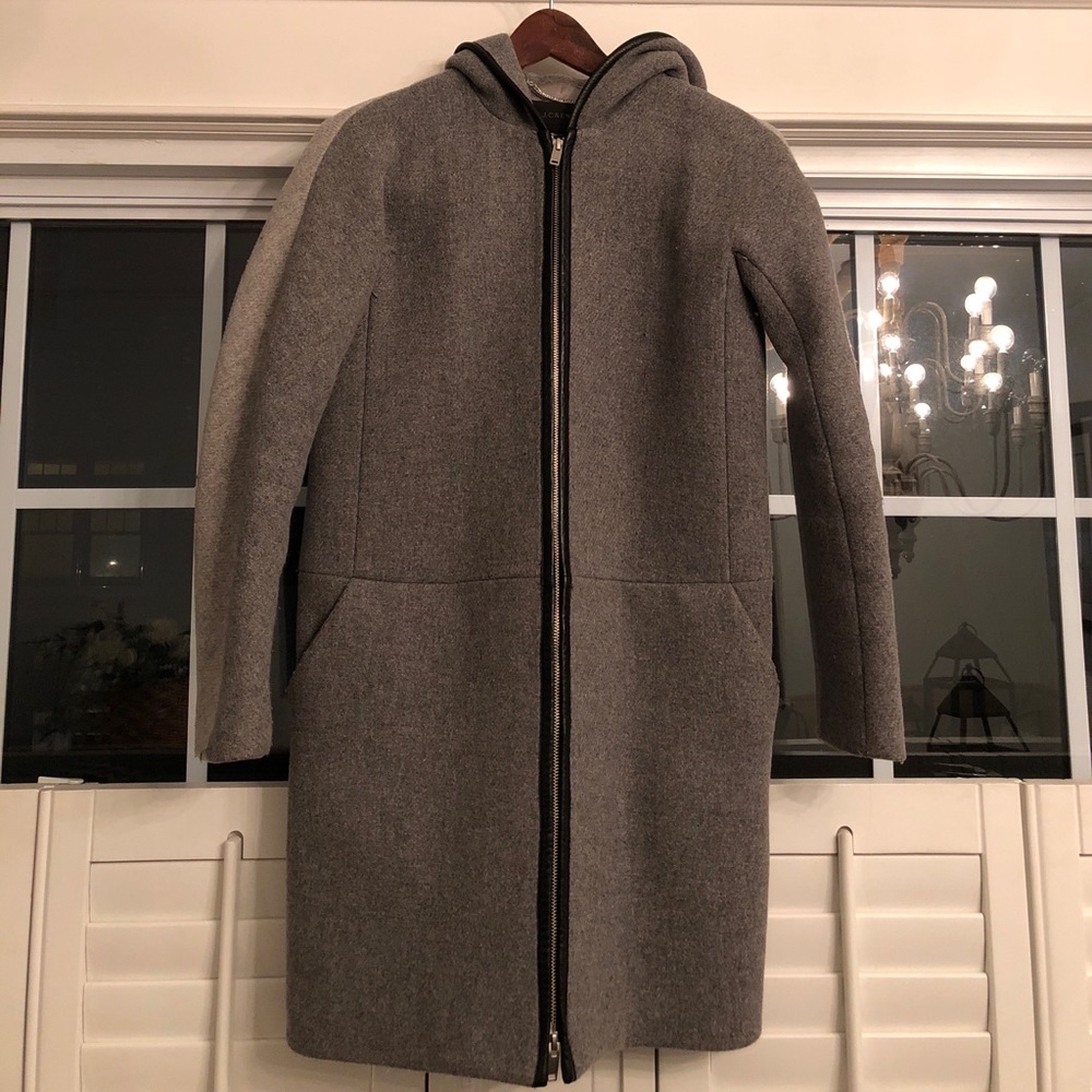 J. Crew Stadium Cloth by Nello Gori Wool Coat