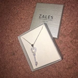 Zales key necklace