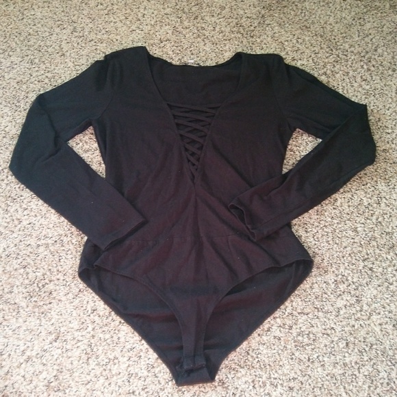 Charlotte Russe Other - Sexy Black Bodysuit