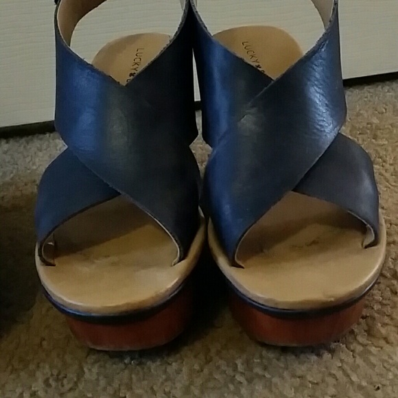 Lucky Brand Wedges 2 pair size 8 - Picture 8 of 8