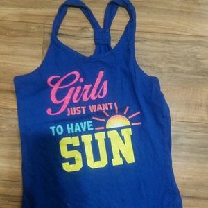Girls tank