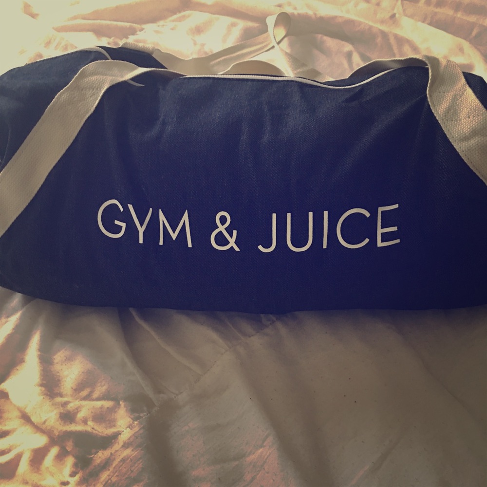 "Gym And Juice" Gym Bag